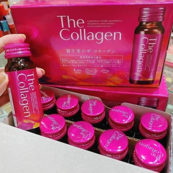 Nước Uống The Collagen Shiseido 10 Chai x 50ml (4) Nước Uống The Collagen Shiseido 10 Chai x 50ml
