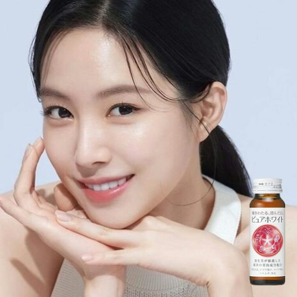Nước Uống Trắng Da Pure White Shiseido 10 Chai x 50ml