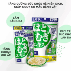 Viên Uống Trắng Da Hatomugi DHC Coix 60 ngày (60 Viên)