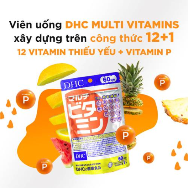 Viên Uống Vitamin Tổng Hợp DHC Multi Vitamin 