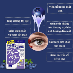 Viên uống DHC Bổ Mắt Việt Quất 60 Ngày