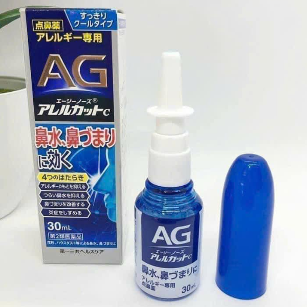 Xịt Hỗ Trợ Viêm Xoang Viêm Mũi Dị Ứng AG Daiichi-Sankyo 30ml