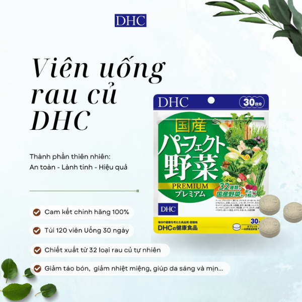 Top 5 viên uống DHC được phái đẹp tin dùng nhất