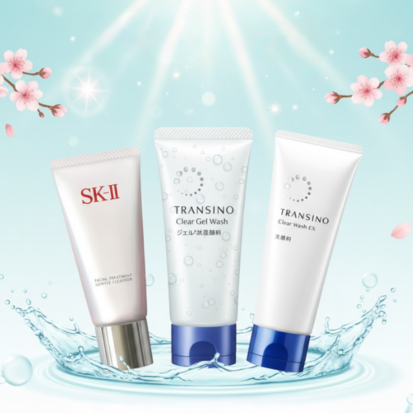 Top 3 sữa rửa mặt Nhật Bản dịu nhẹ cho da nhạy cảm