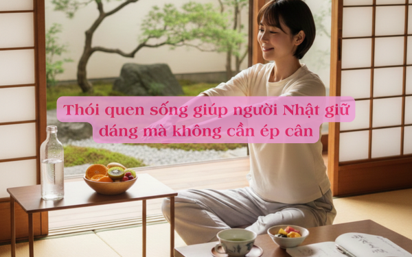 Thói quen sống giúp người Nhật giữ dáng mà không cần ép cân
