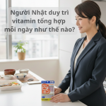 Người Nhật duy trì vitamin tổng hợp mỗi ngày như thế nào