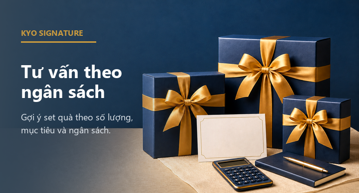 Tư vấn bộ quà doanh nghiệp theo ngân sách